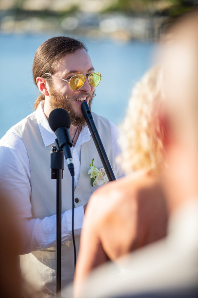 Wedding on yacht starship tampa clearwater florida wedding photographer 